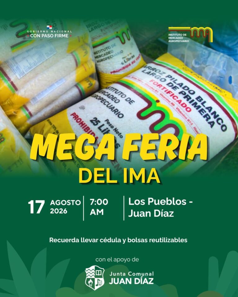 IMA realizará Mega Feria el lunes 17 de agosto en Los Pueblos
